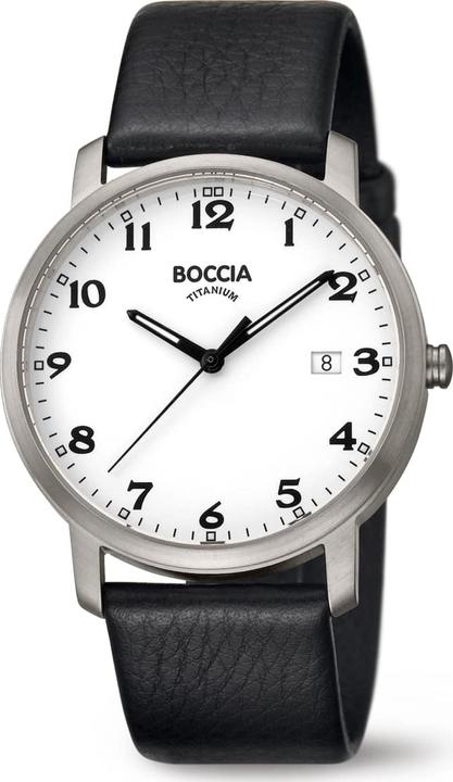 Actual product image Boccia 3618-01 Mens Titanium 38mm 5ATM Watch (Analogue wristwatch, 38 mm)