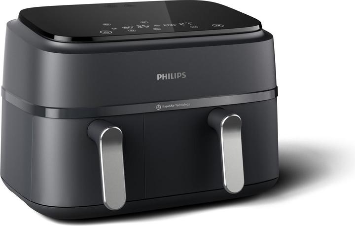 Productafbeelding Philips Airfryer met twee korven 9 L (NA351/00)