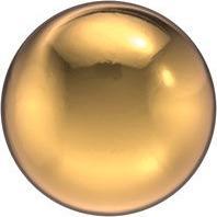 Produktbild Studex Sensitive Ohrstecker Kugel Gold 3 mm (Edelstahl)