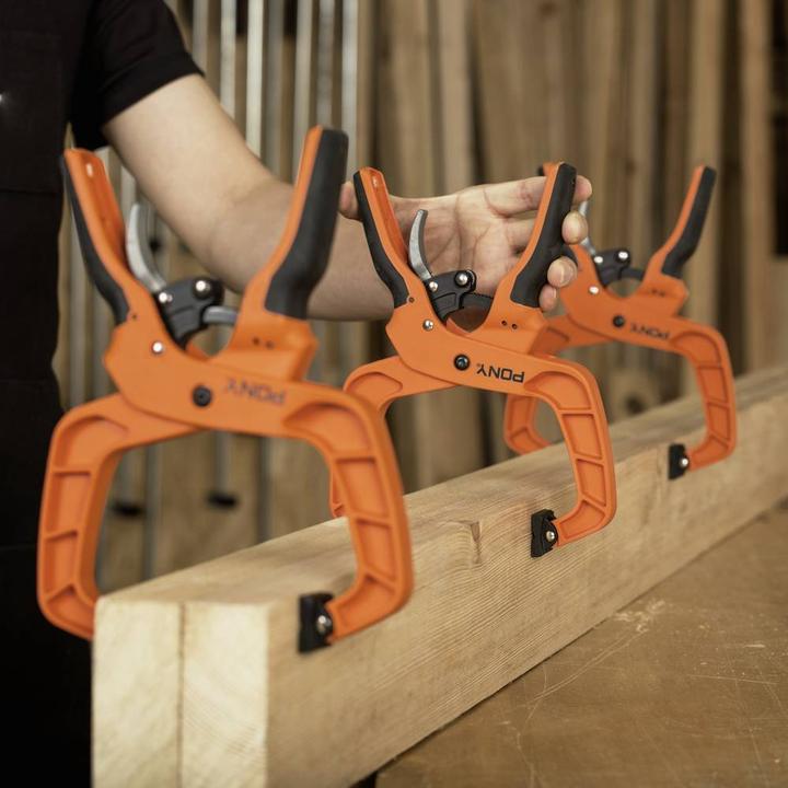 Produktbild Jorgensen 32400 Ratschenzwinge Spannweite 100 mm Produktabmessung, Länge: 25 cm (100 mm)