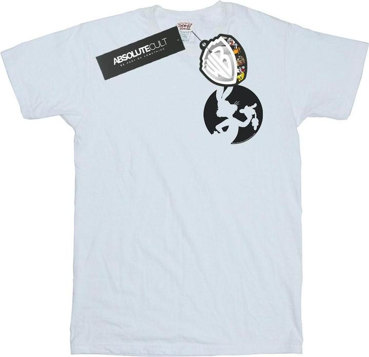 Immagine prodotto Looney Tunes Bugs Bunny Silhouette Breast Print Maglietta Uomo (S)