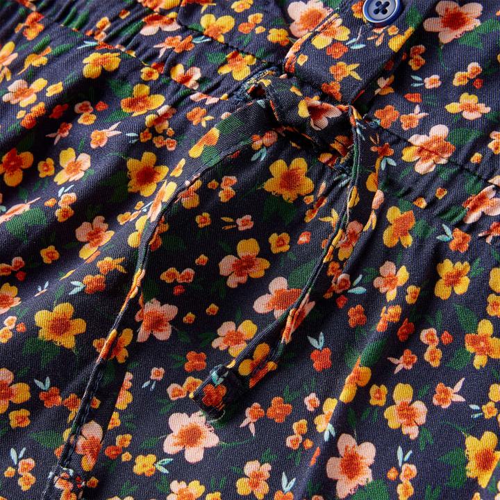 Produktbild VidaXL Kinderkleid mit Langen Ärmeln Marineblau 116,Material: 100 (116)