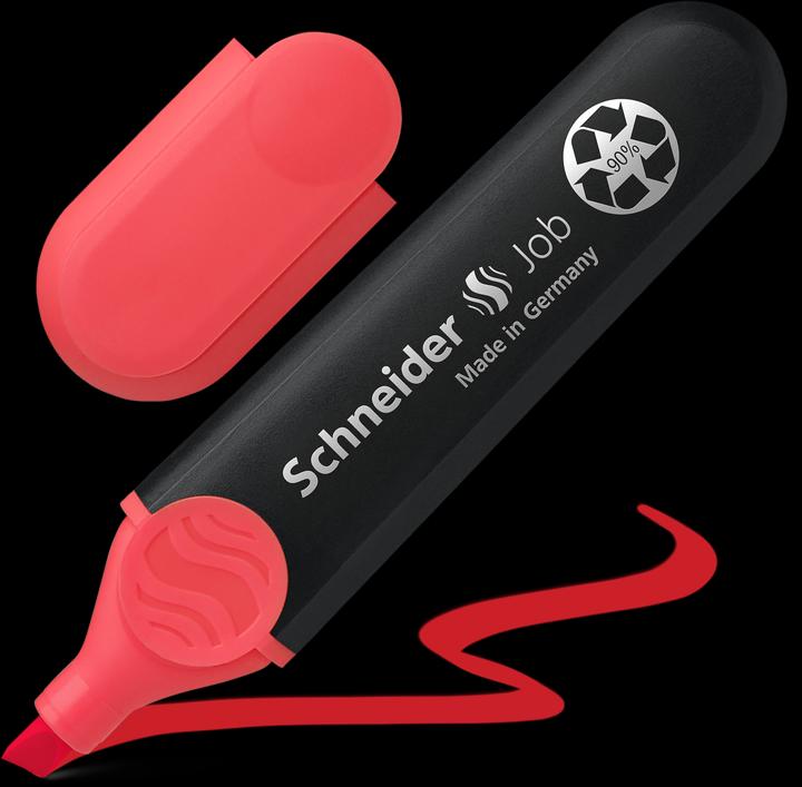 Produktbild Schneider Textmarker Job (Rot, 5 mm, 1 x)