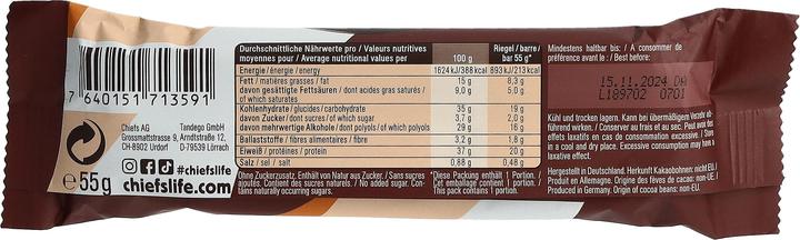 Produktbild Chiefs Protein Bar (Schokolade, 12 Stk., 660 g)