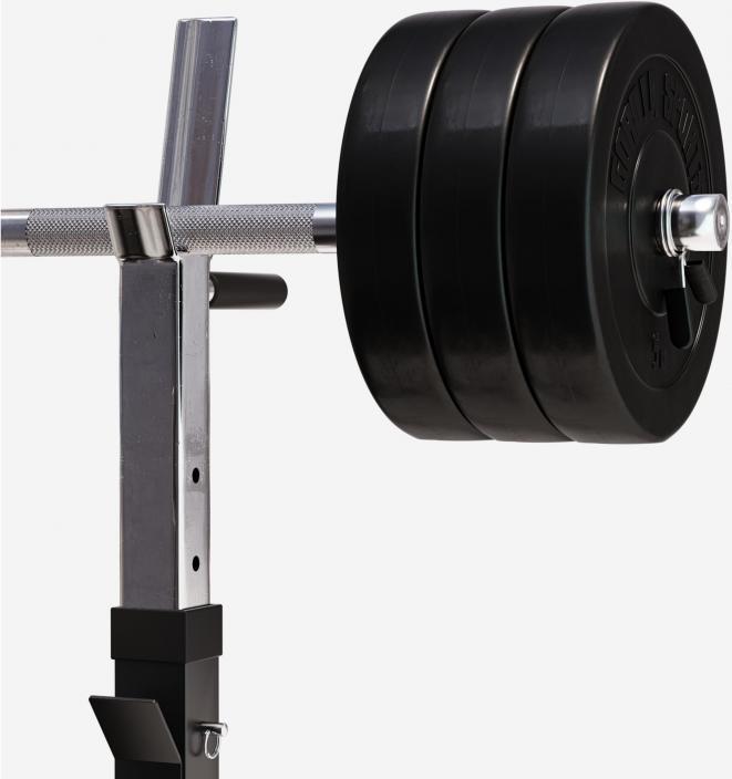 Image du produit Gorilla Sports Ensemble d'haltères longs en plastique 38kg-70kg
