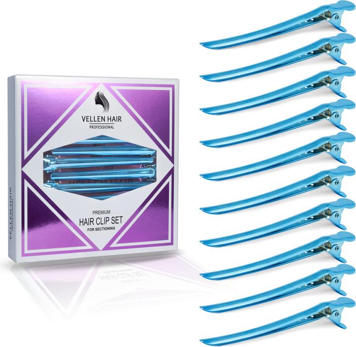 Actual product image Vellen Hair Metal hair clips set of 10 (10 pcs.)