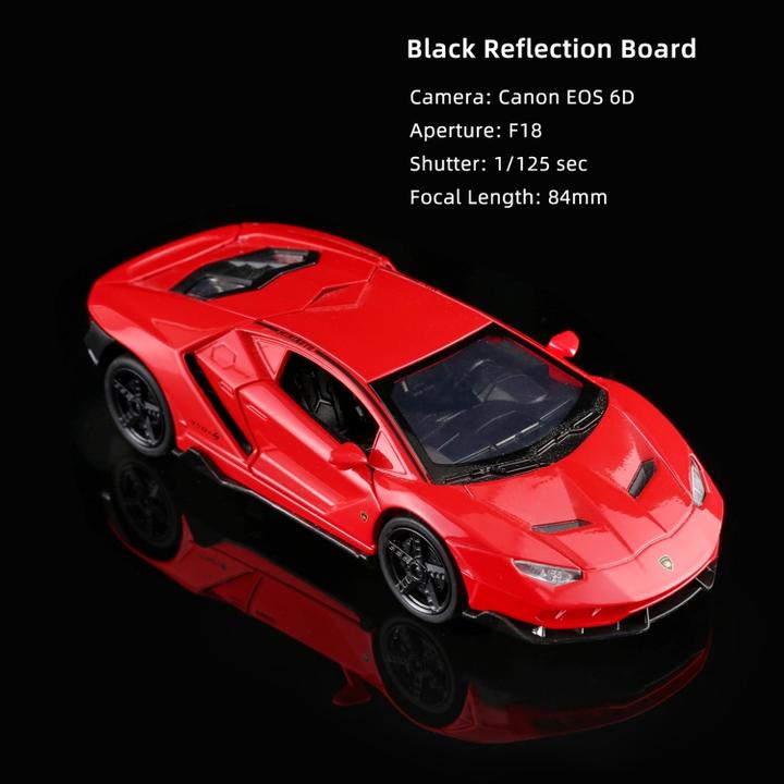 Actual product image Puluz 40cm Photography Acrylic Reflective Display Table Background Board (Black) (Further accessories)