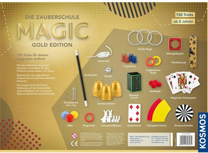 Produktbild Kosmos Die Zauberschule Magic Gold Edition