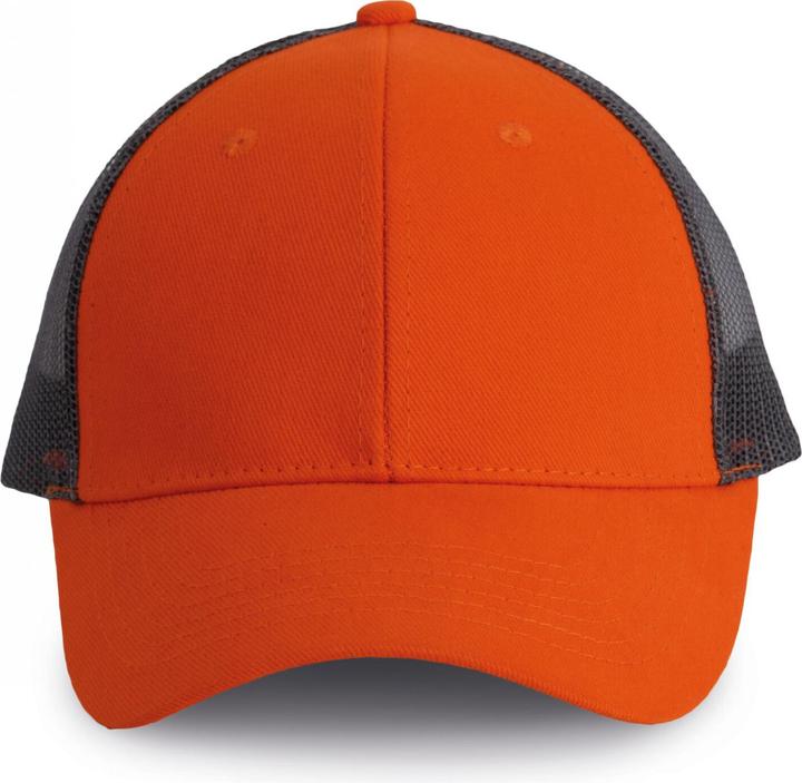 Gris foncé, orange épicée