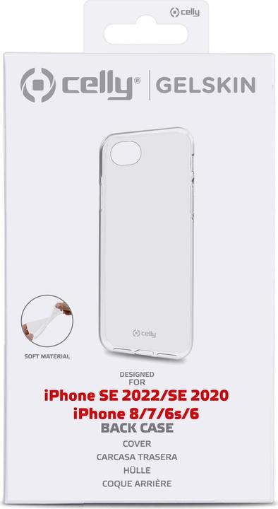 Actual product image Celly Gelskin (Apple iPhone 7, Apple iPhone SE (2nd Gen), Apple iPhone SE (3rd Gen))