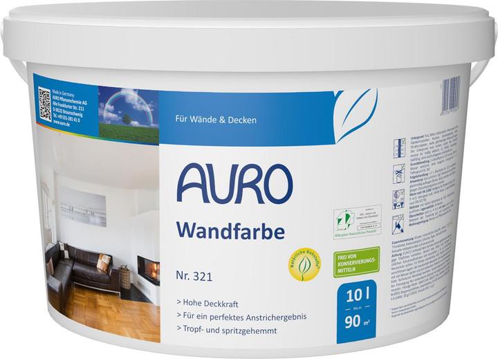 Immagine prodotto AURO Vernice per pareti 321 (Bianco, 5 l)