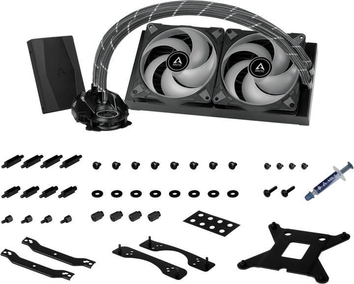 Actual product image Arctic Liquid Freezer II-280 RGB Black with controller