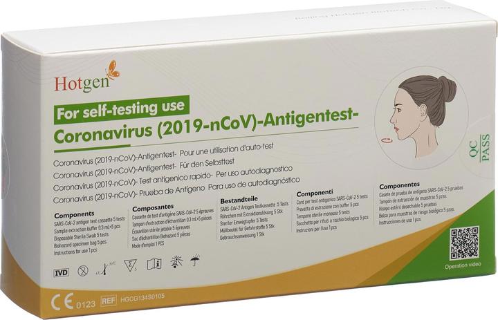 Image du produit Hotgen Antigène (5 x)