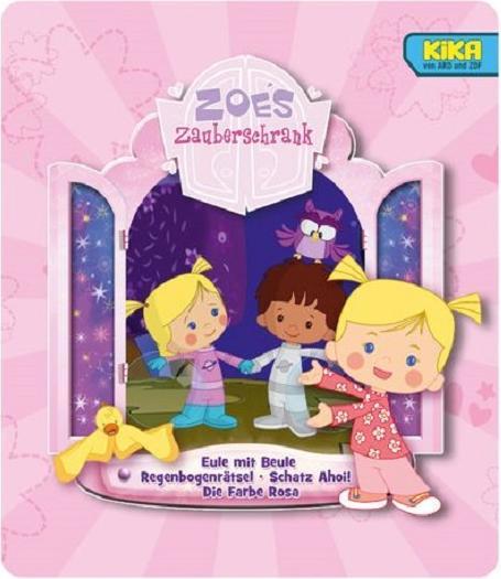 Produktbild Tonies Zoés Zauberschrank - Eule / Regenbogenrätsel / Schatz Ahoi / Farbe Rosa (Deutsch)