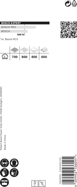 Produktbild Bosch Professional Zubehör EXPERT Construction Material Lochsäge, 159 x 60 mm (64 Millimeter)