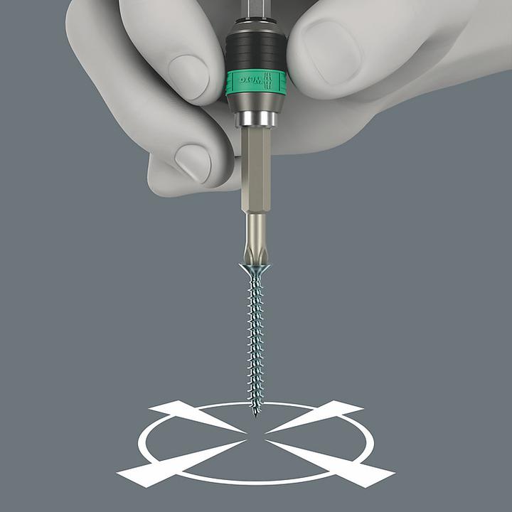 Actual product image Wera Kraftform Kompakt Pistol RA-R 1 (1/4")