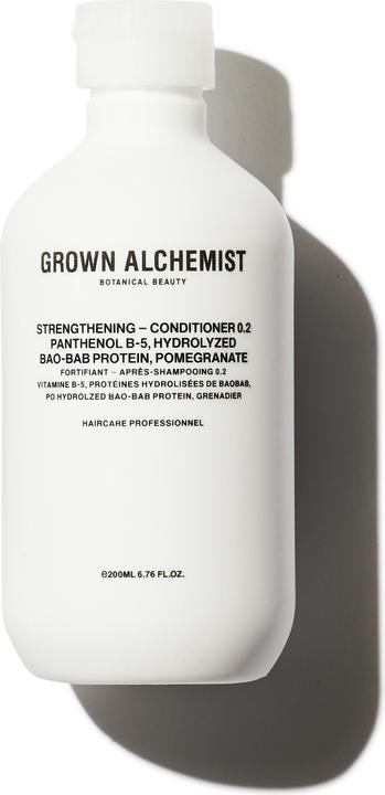 Image du produit Grown Alchemist Hair Strengthening Conditioner 0.2 Panthenol B5, Bao-Bab Protein hydrolysé, Pomegranate (200 ml)