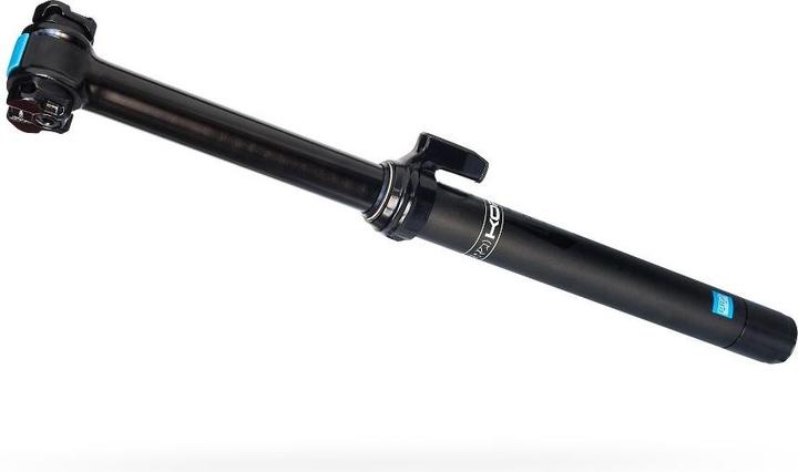 PRO Sattelstütze Koryak absenkbar 150mm Ø31.6mm extern schwarz/Universal Hebel (31.60 mm)