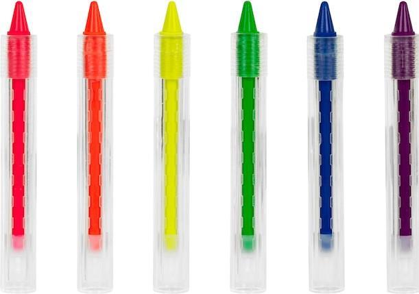 Actual product image Partydeco Crayons de maquillage pour visage fluorescents