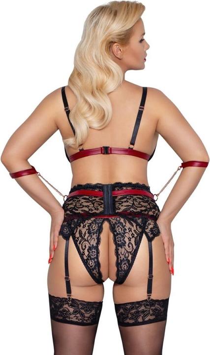 Actual product image Cottelli Collection Bra Set Bondage 3XL (3XL)