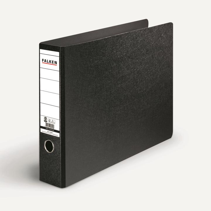 Image du produit Falken Classeur 80mm DIN A3 horizontal Matériau : Carton dur noir (De part et d'autre, A3, 80 mm, 1 pièce(s))