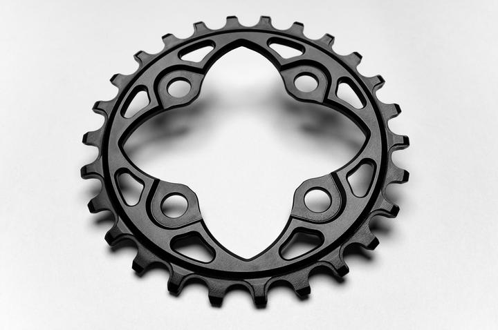 Immagine prodotto AbsoluteBLACK aBLACK Ingranaggio MTB rotondo 104/64 BCD N/W NERO NERO (32)