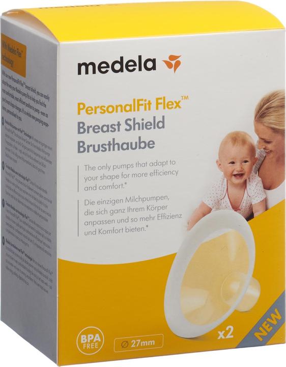 Produktbild Medela PersonalFit Flex, 2 Brusthauben Grösse L (27mm)