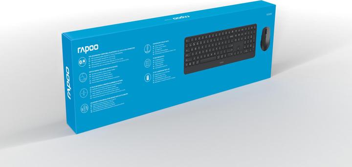 Actual product image Rapoo 9390M Ultraslim Deskset (CH, Wireless)