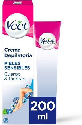 Veet CREMA DEPILATORIA piel sensible 200 ml (200 ml, 1 x)