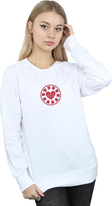 Image du produit Sweatshirt Womens/Ladies Avengers Endgame I Love You 3000 Tony Stark Heart (XXL)