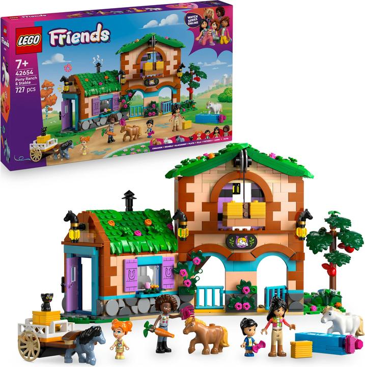 Immagine prodotto LEGO Ponyhof & Stall (42654, LEGO Friends)