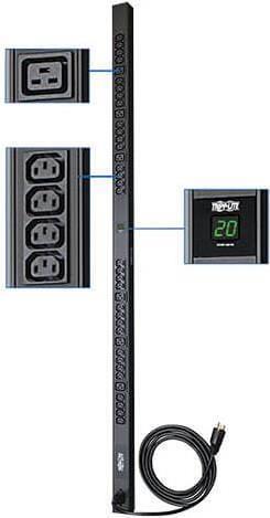Produktbild Eaton Tripp Lite Series PDU Metered 208V - 240V 3.2-3.8kW 20A 6 C19 32 C13 C20 Vertical 0URM - Vertical