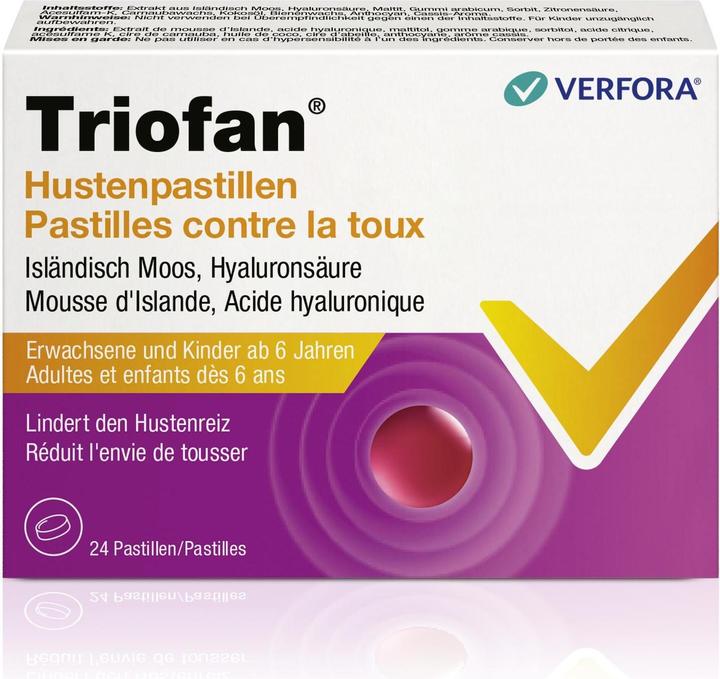 Triofan Cough lozenges 24 (24 Piece)