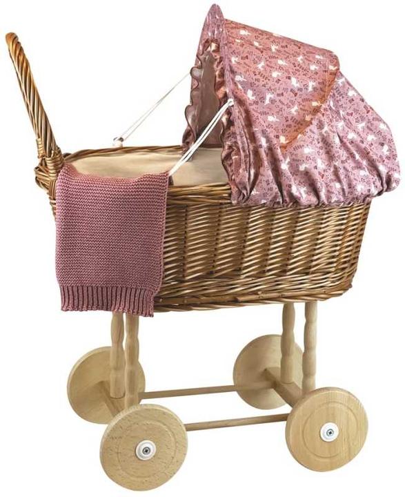 Immagine prodotto Egmont Kinderwagen geflochten mit Inhalt