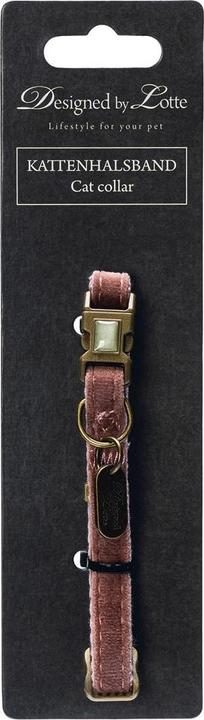Produktbild Designed by Lotte Katzenhalsband Velura (30, Katze, Spazieren)