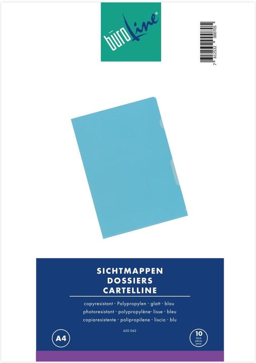 Produktbild BüroLine Sichtmappen - Polyethylen (A4, 100 x)