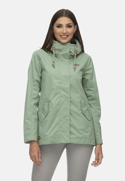 Ragwear Jacke LENCA Übergangsjacke mit Reissverschluss und Kapuze (L)