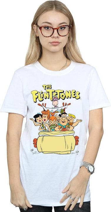 Immagine prodotto The Flintstones The The Ride Maglietta Ampia Donna (M)