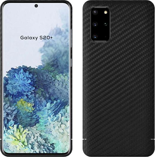 Productafbeelding Viversis Rugdekking van echt koolstofzwart (Samsung Galaxy S20+)