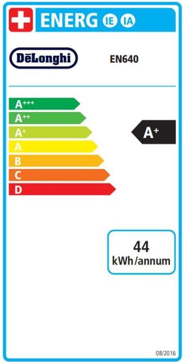 Energie-Label De'Longhi Nespresso Gran Lattissima (NESPRESSO Original)