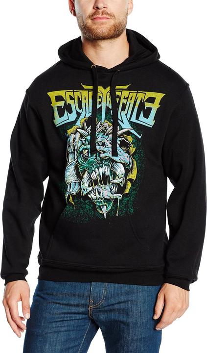 Immagine prodotto Escape The Fate Stressed Felpa con Cappuccio Adulto Unisex (S)