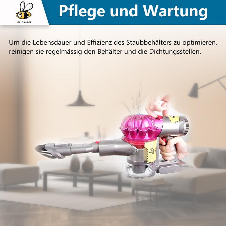 Image du produit Flickbee Bac à poussière pour Dyson V7/V8 - remplace 967699-01