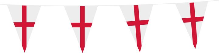 Actual product image Globos PE England Wimpel Girlande: Beidseitig bedruckt