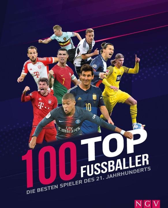 Actual product image 100 Top-Fussballer - Die besten Spieler des 21. Jahrhunderts (German, Jens Dreisbach, 2024)