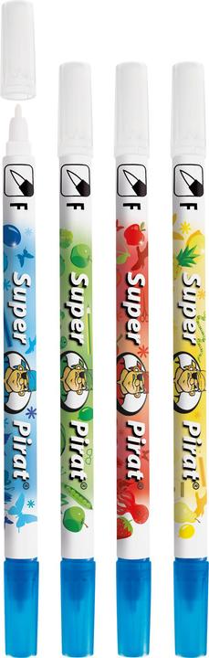 Pelikan Ink eraser Super Pirate (White, Mixed colours, Blue, 50 x)