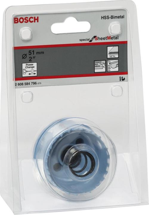 Immagine prodotto Bosch Professional Zubehör Sega a tazza 51 mm Accessori 260 (51 mm)