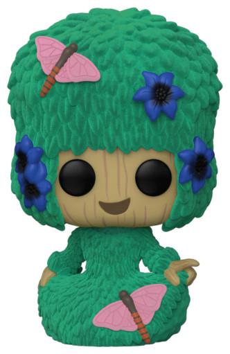 Produktbild Funko Pop! Marvel: I Am Groot - Fancy Groot (Flocked) (Special Edition) #1191 Bobble-Head Vinyl Figu