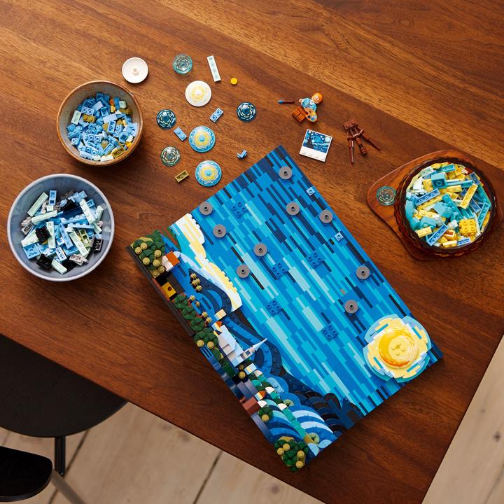 Produktbild LEGO Vincent van Gogh – Sternennacht (21333, LEGO Seltene Sets, LEGO Icons)