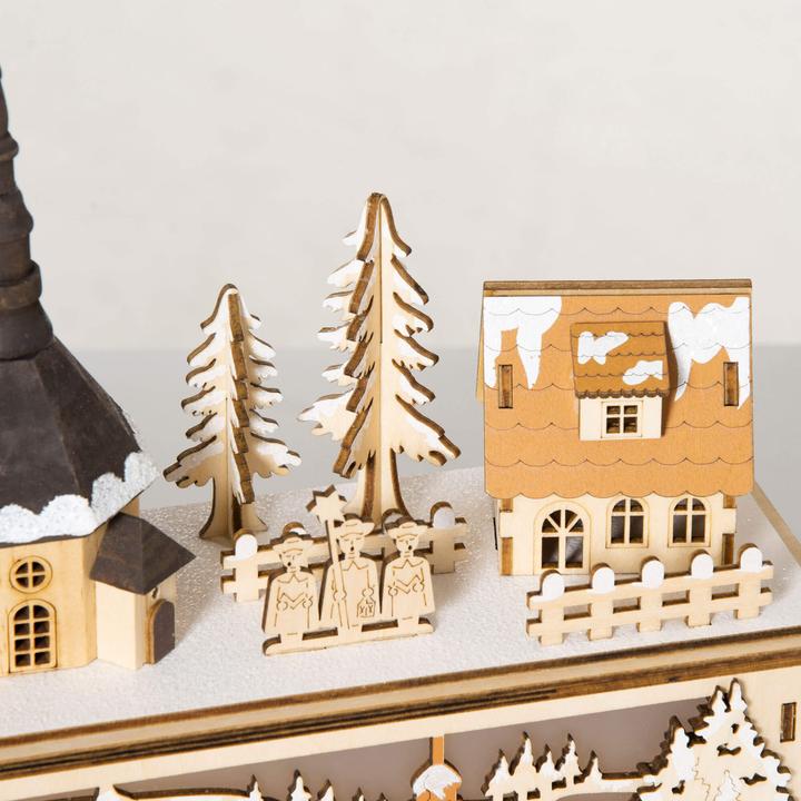 Actual product image Jamb Christmas Village 10 LED