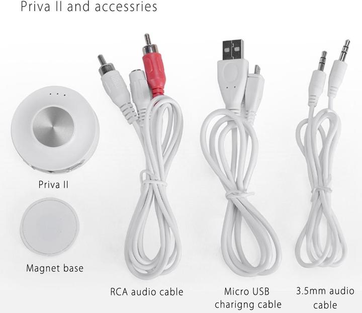 Produktbild Avantree Priva II - Multipoint Bluetooth Audio Transmitter (Sender)